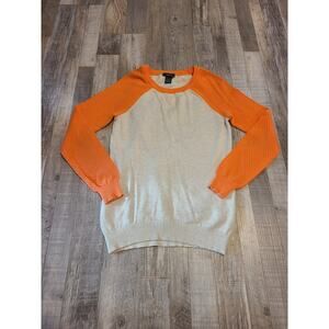 Rue21 small womens cream and orange thin knit sweater
